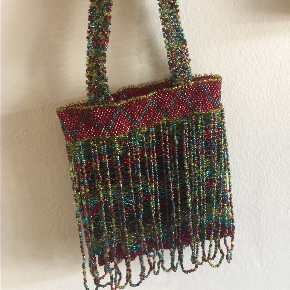 Beaded purse